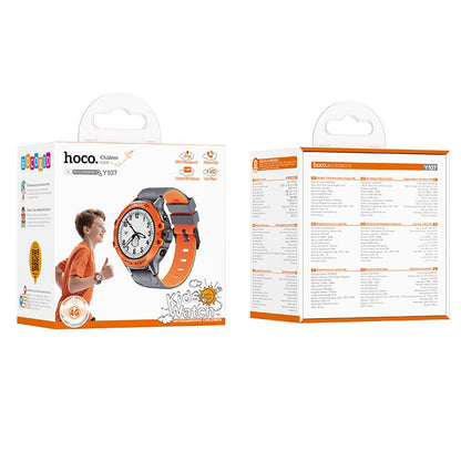 Smartwatch HOCO Y107 Kids Call, Narancssárga