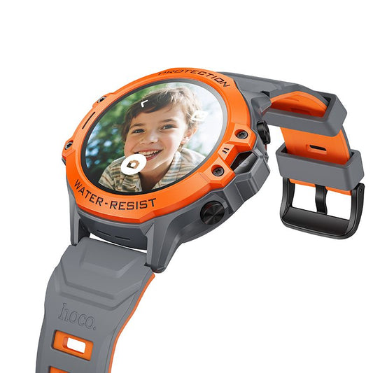 Smartwatch HOCO Y107 Kids Call, Narancssárga