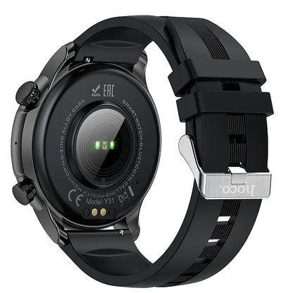 Smartwatch HOCO Y31 Call, Fekete