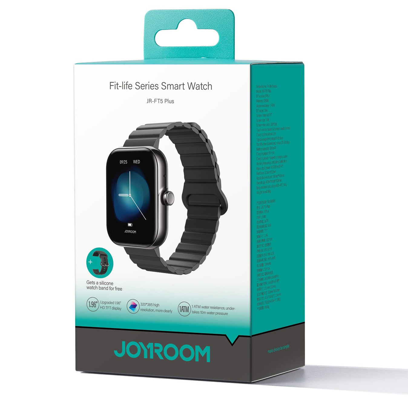 Smartwatch Joyroom JR-FT5 Plus Call, Fekete