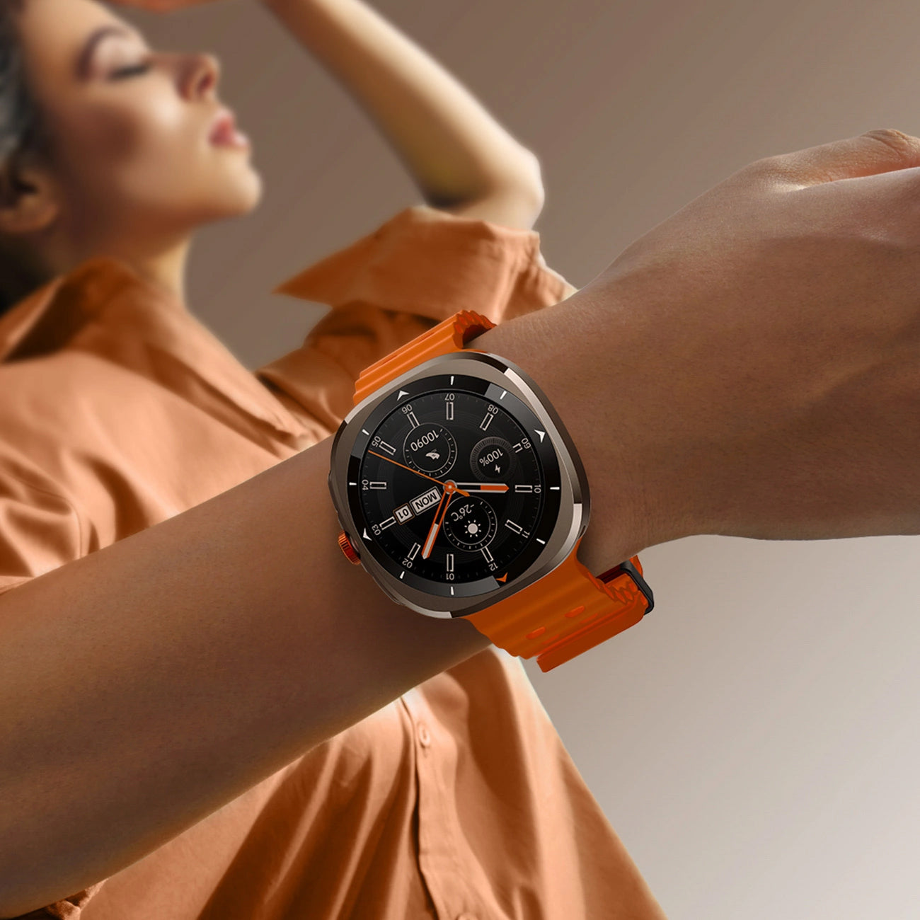 Smartwatch Joyroom JR-FV2 Call, Narancssárga