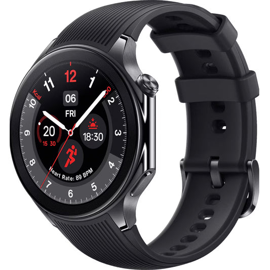 Smartwatch OnePlus Watch 2, fekete