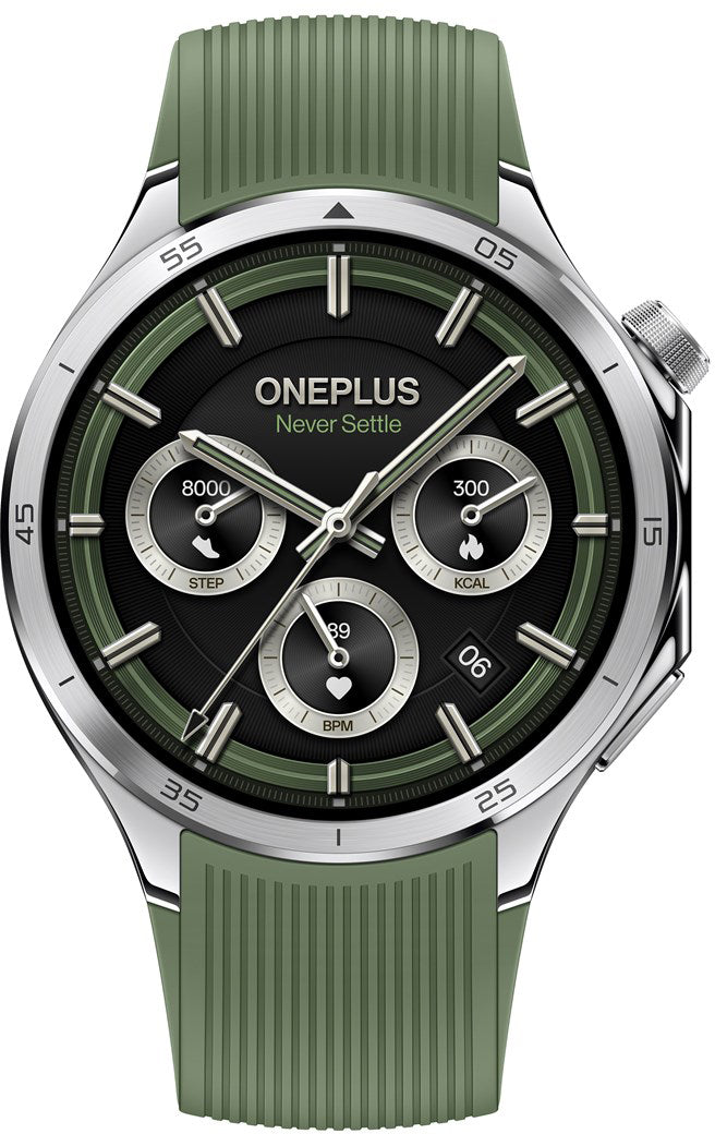 Okosóra OnePlus Watch 3, 46mm, Zöld, Újracsomagolt 5491100341