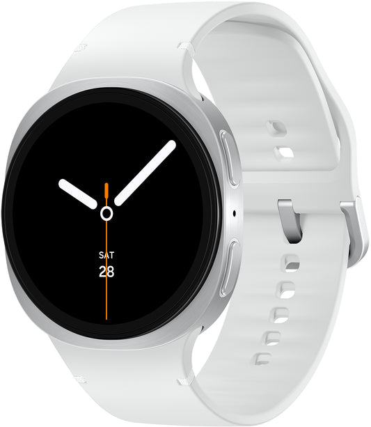 Samsung Galaxy Watch8 okosóra, 44mm, LTE, Ezüst SM-L335FZSAEUE