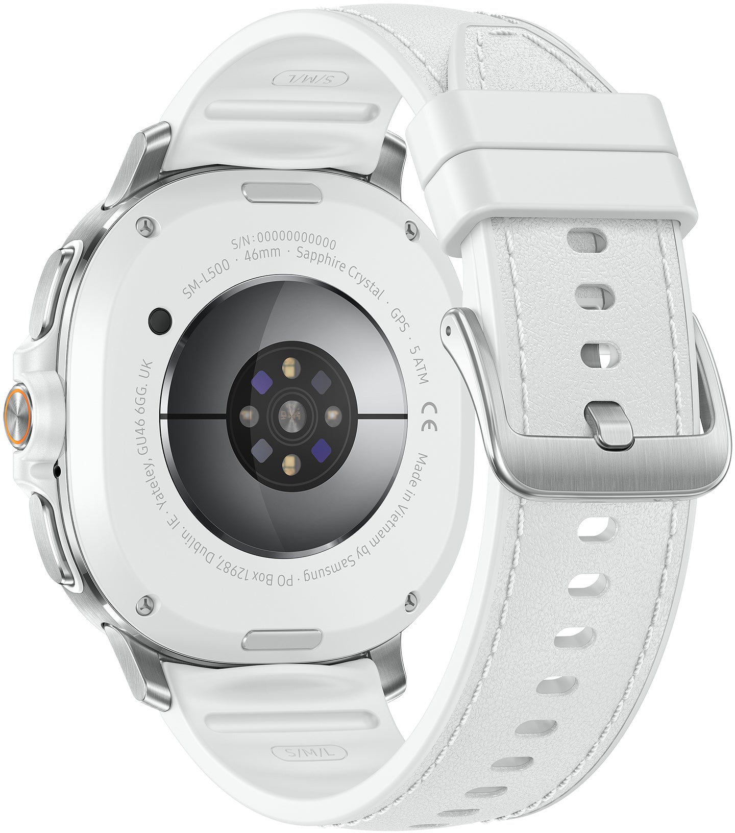 Smartwatch Samsung Galaxy Watch8 Classic, 46mm, BT, Fehér SM-L500NZWAEUE