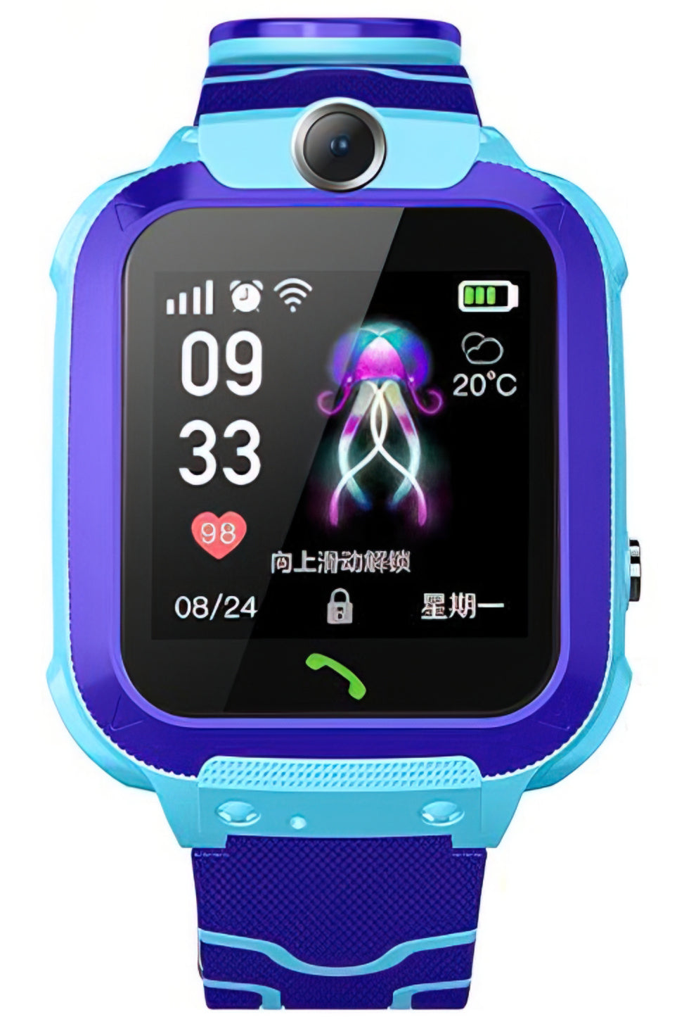 Smartwatch XO Design Kids H100, Kék