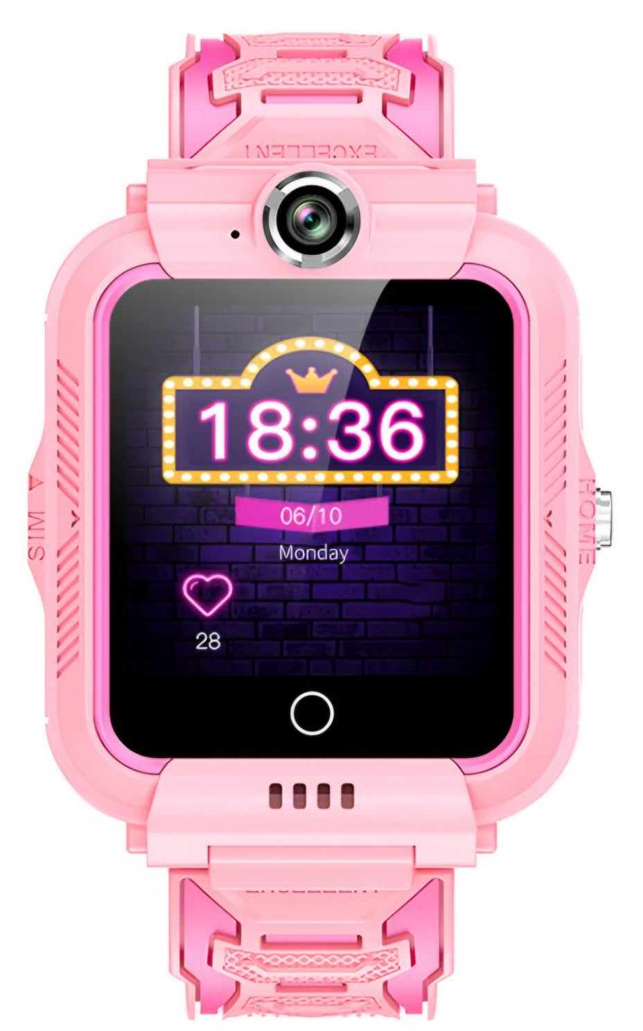 Smartwatch XO Design Kids H110, Rózsaszín