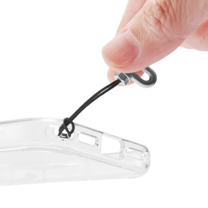 Spigen DA30L Telefon Zsinór, Fekete AFA10614