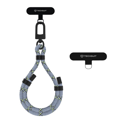 Techsuit RWS1-12 Telefonzsinór, Szürke Zöld