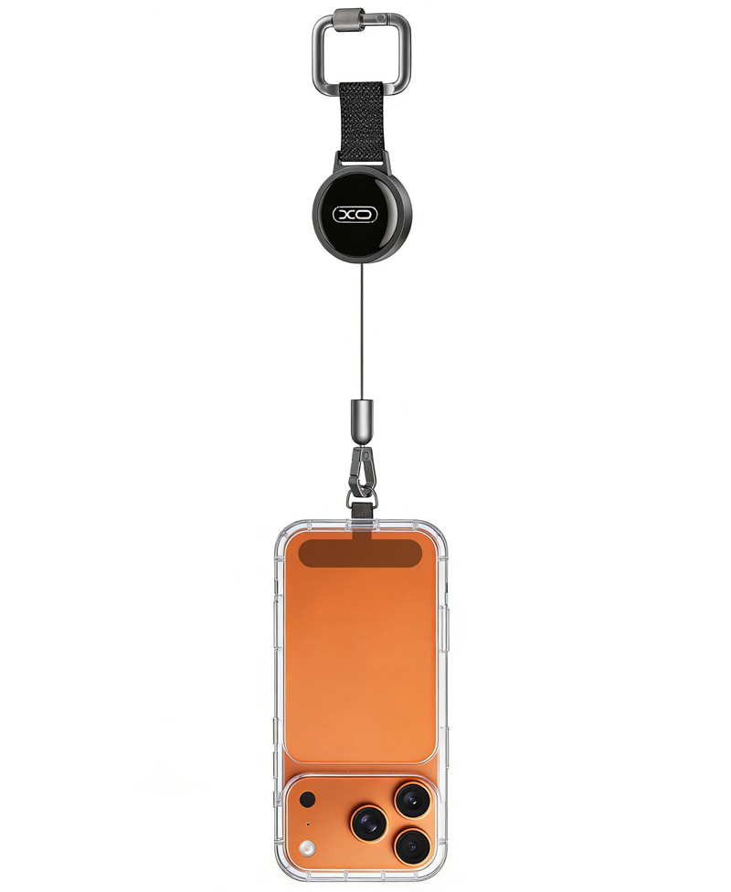 XO Design SF16 telefonzsinór, fekete