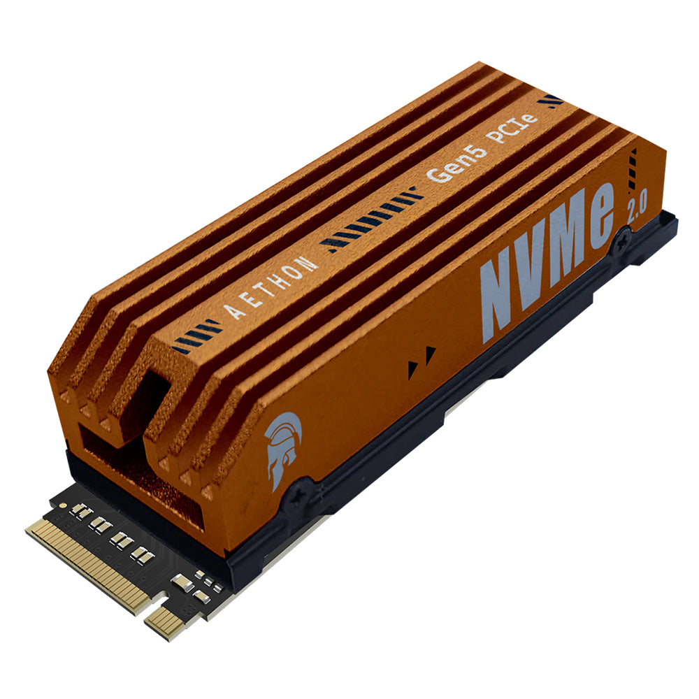 Solid State Drive (SSD) Dato Ares Aethon, NVME M.2, PCIe Gen5x4, 4TB, Fekete ARSAT-4TB