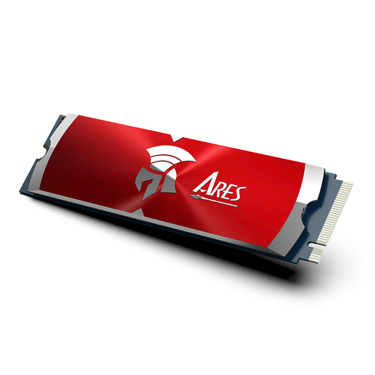 Solid State Drive (SSD) Dato Ares Dark Sword, NVME 1.4, PCIE Gen4x4, 4TB, Piros ARSDSR-4TB