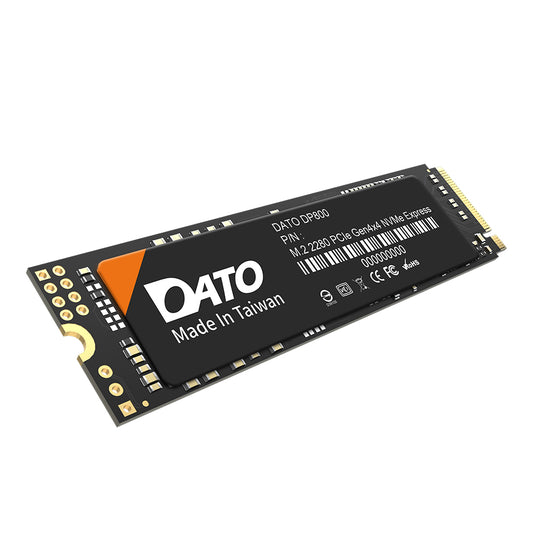 Solid State Drive (SSD) Dato DP800, NVME M.2 2280, PCIe, 512GB, Fekete DP800SSD-512GB