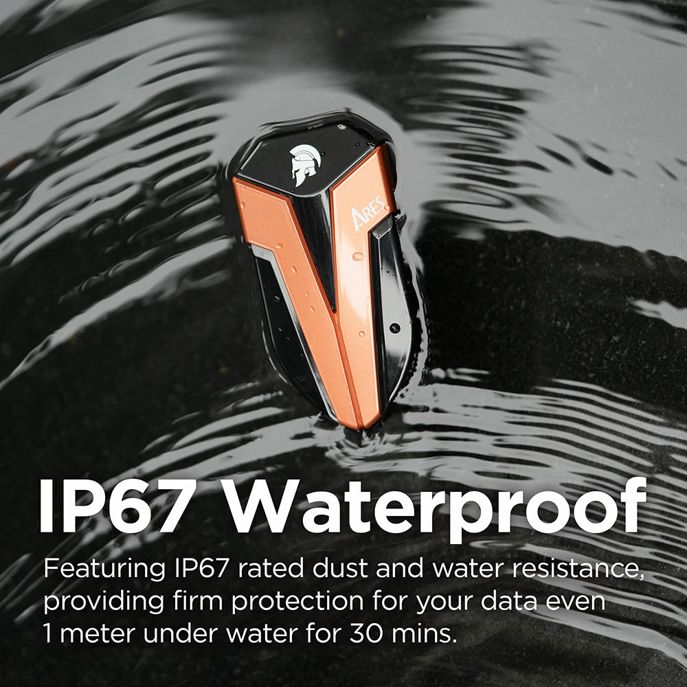 Solid State Drive (Külső SSD) Dato Ares Amber Shield, 4TB, Fekete ARSASE-4TB