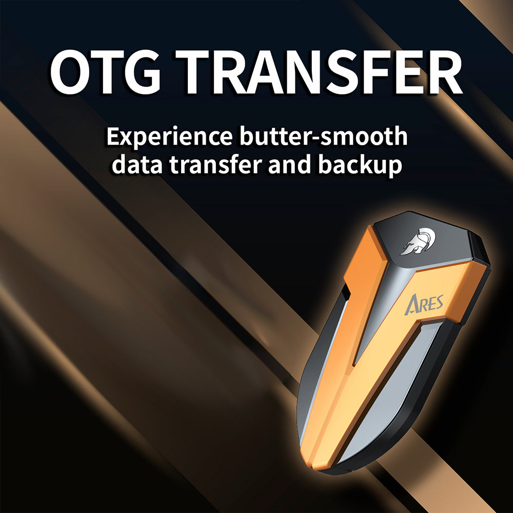 Solid State Drive (Külső SSD) Dato Ares Amber Shield, 500GB, Fekete ARSASE-500GB