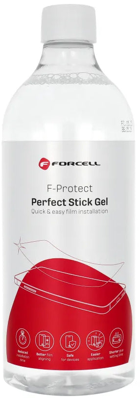 Forcell Perfect Stick géloldat műanyag / szilikon védőfólia felviteléhez, 1l