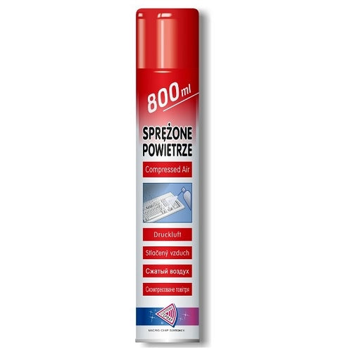 Elektronikus sűrített levegős spray, 800 ml