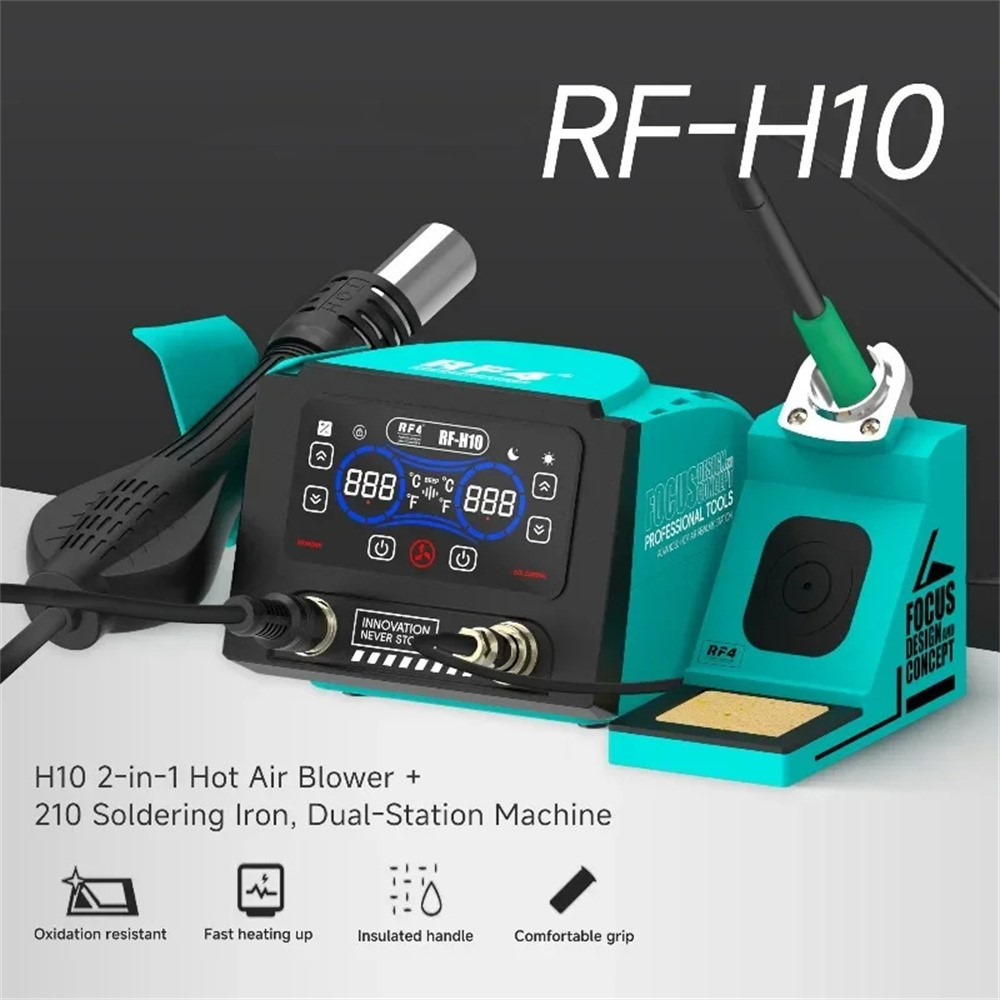 Forrólevegős állomás és forrasztópáka RF4 RF-H10