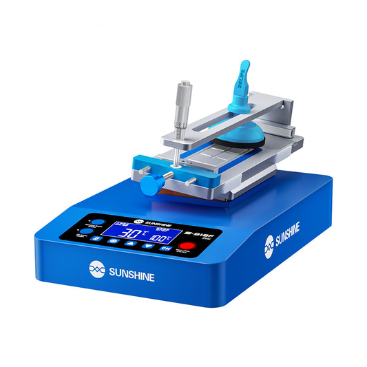 Szétválasztó állomás érintőképernyős kijelzővel Sunshine S-918F Pro, kék