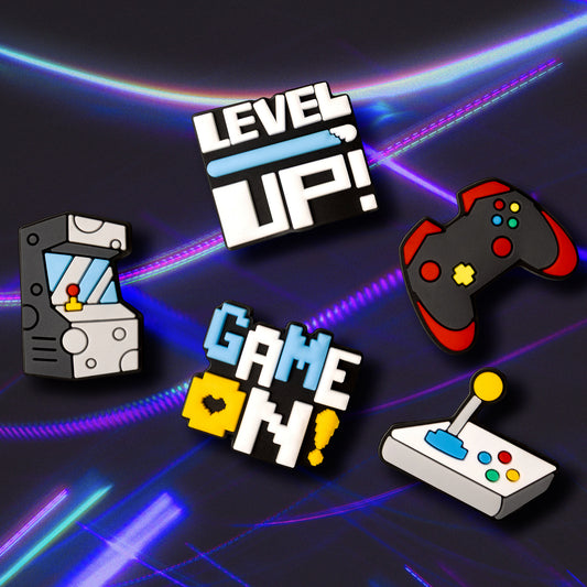 3D OEM GameOn matrica telefon/táblagép tokhoz, 5 darabos készlet, többszínű