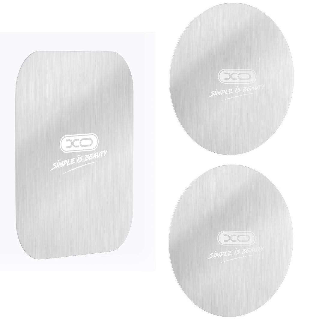 Metallic Sticker XO Design Y2 3in1, Silver