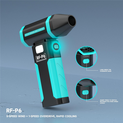 RF4 RF-P6 Légfúvó, Fekete