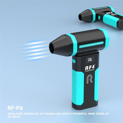RF4 RF-P6 Légfúvó, Fekete