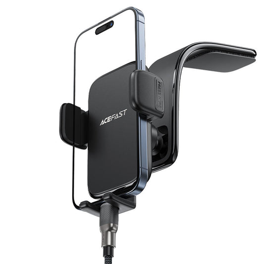 Acefast D28 autós tartó, 4,5 inch - 6,7 inch, fekete