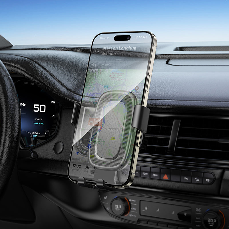 Borofone BH129 Follower Car Mount, 6.1inch - 7inch, Black