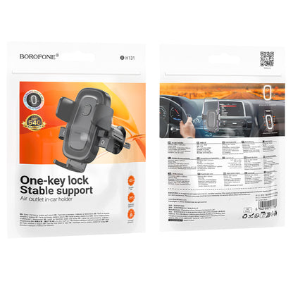 Borofone BH131 Follower Car Mount, 4.5inch - 7inch, Black