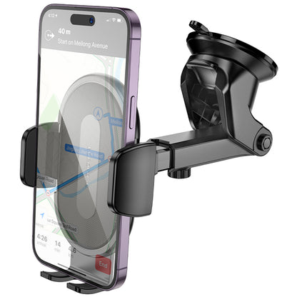 Borofone BH134 Rio autótartó, 4,5 hüvelyk - 7 hüvelyk, fekete