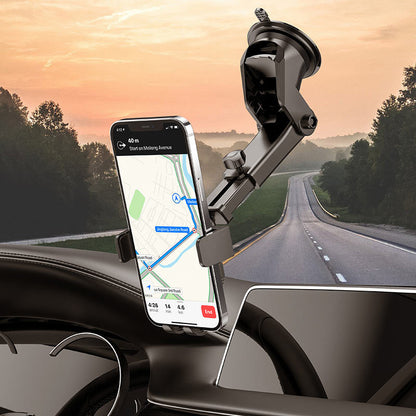 Borofone BH39 Car Holder, 4.5inch - 6.5inch, Black
