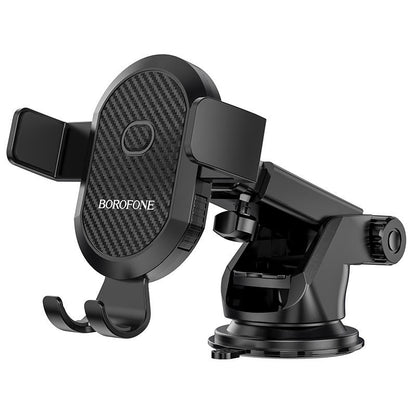 Borofone BH39 Car Holder, 4.5inch - 6.5inch, Black