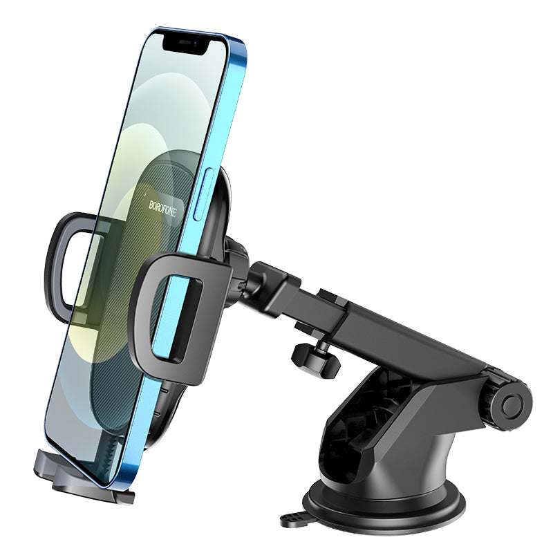 BH53 Szeles autós tartó, 4,5 hüvelyk - 6,7 hüvelyk, fekete 