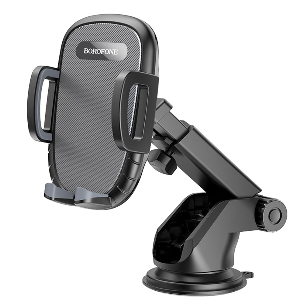 BH53 Szeles autós tartó, 4,5 hüvelyk - 6,7 hüvelyk, fekete 