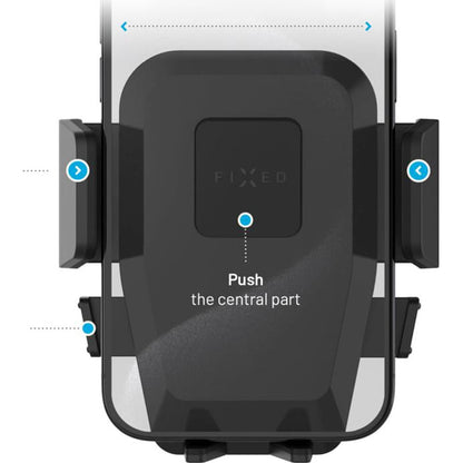 Auto Fixed Iconiq Mirror, Univerzális, Fekete