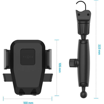 Auto Fixed Iconiq Mirror, Univerzális, Fekete