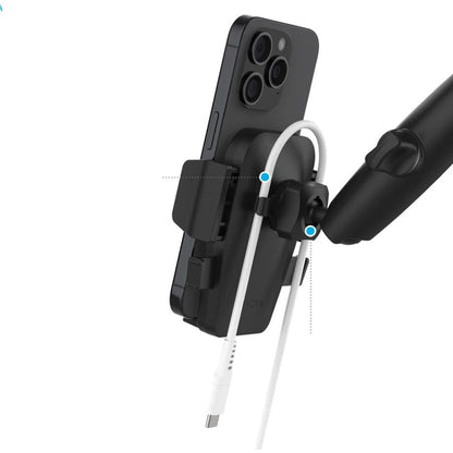 Auto Fixed Iconiq Mirror, Univerzális, Fekete