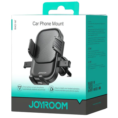 Joyroom JR-OK6 Autós Tartó Vent, 4.7inch - 6.8inch, Fekete