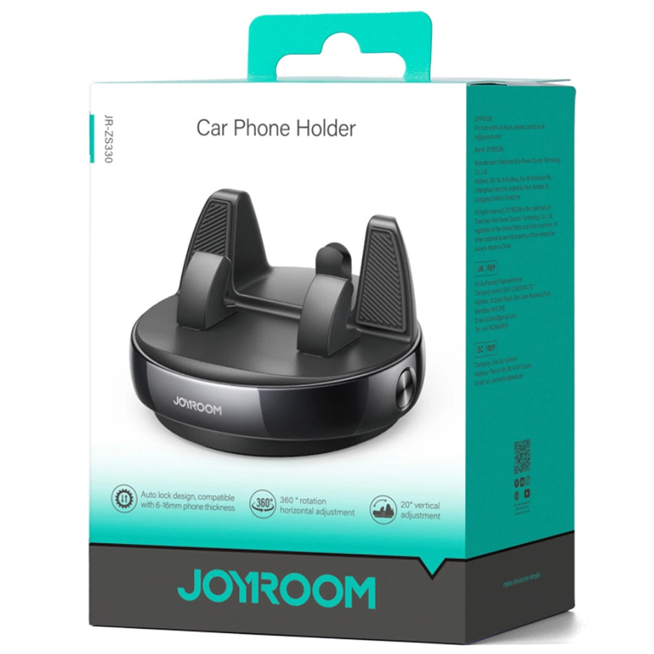 Joyroom JR-ZS330 autótartó, 4.7 inch - 7 inch, Fekete