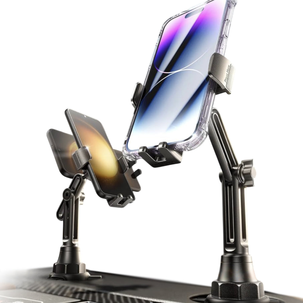 Lisen Autós Tartó Telefonhoz / Táblagéphez, 4.5inch - 12.9inch, Fekete YL0223070048