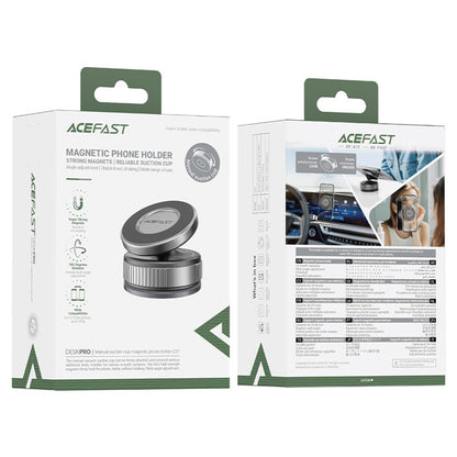Mágneses Autós Tartó Acefast E27, Univerzális, Szürke