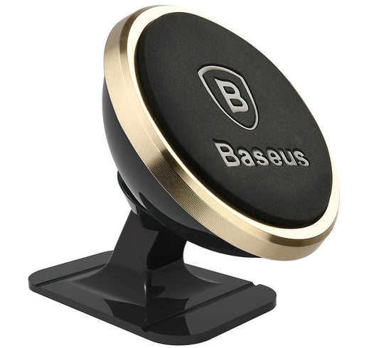 Baseus 360 Univerzális, Arany Mágneses Autós Tartó SUCX140015