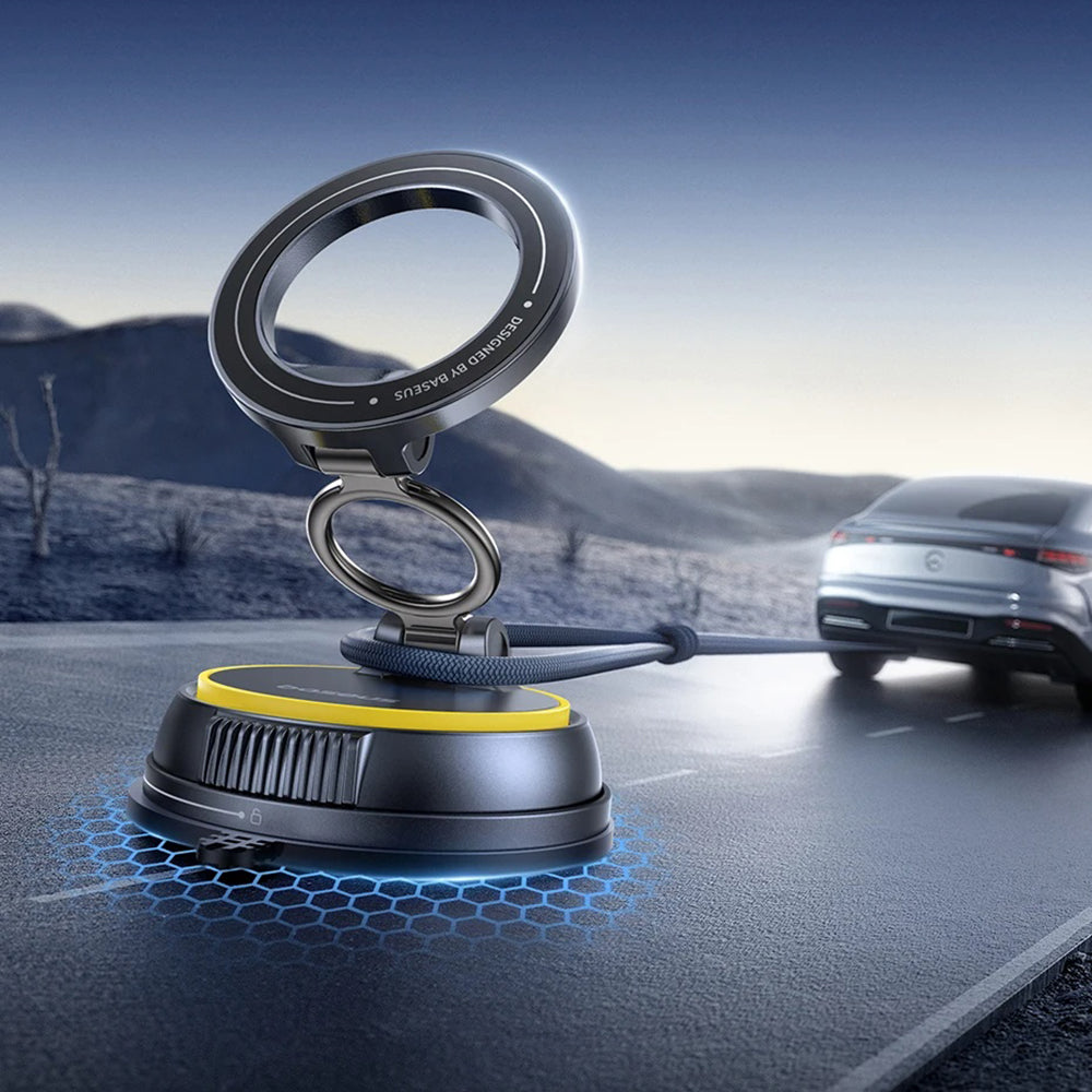 Baseus PrimeTrip VC2 Flex Univerzális Mágneses Autós Tartó, Fekete C0013803