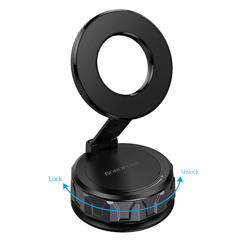 Borofone BH140 Gloria Magnetic Car Mount, 4.5inch - 7inch, Black