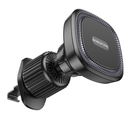 Mágneses Autós Tartó Borofone BH96 Ice, Univerzális, Fekete-Szürke