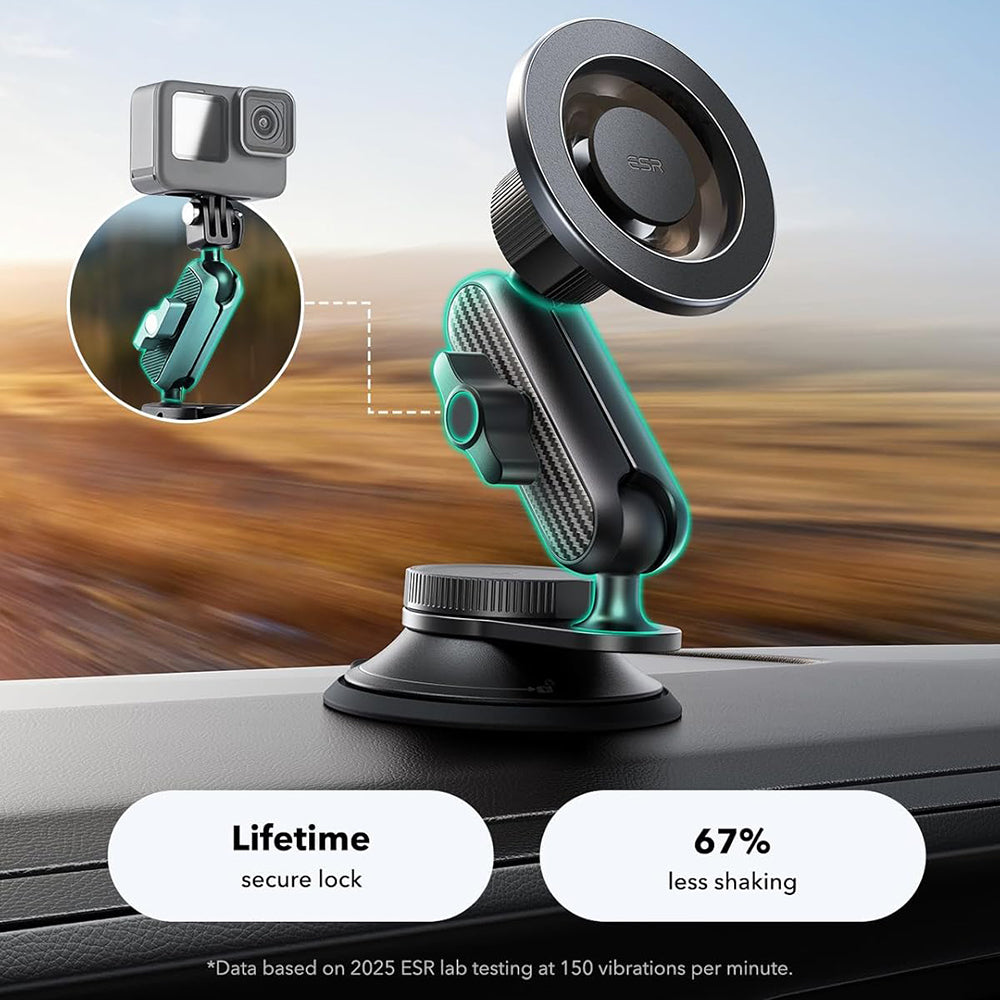 ESR OmniLock Dash Magnetic Car Holder, Universal, Black