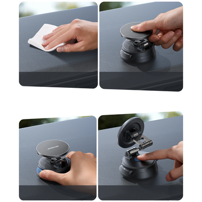 Joyroom JR-ZS51 Mágneses Autós Tartó, Univerzális, Fekete