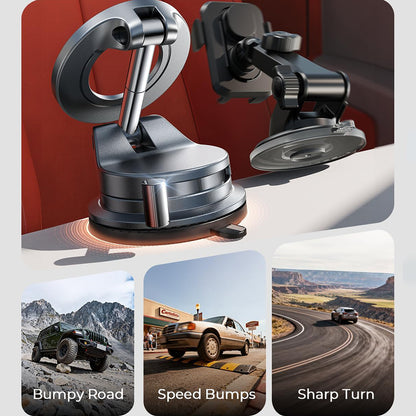 Mágneses Autós Tartó Lisen A608, Univerzális, Fekete