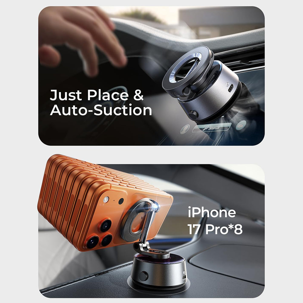 Mágneses Autós Tartó Lisen A690, Univerzális, Szürke